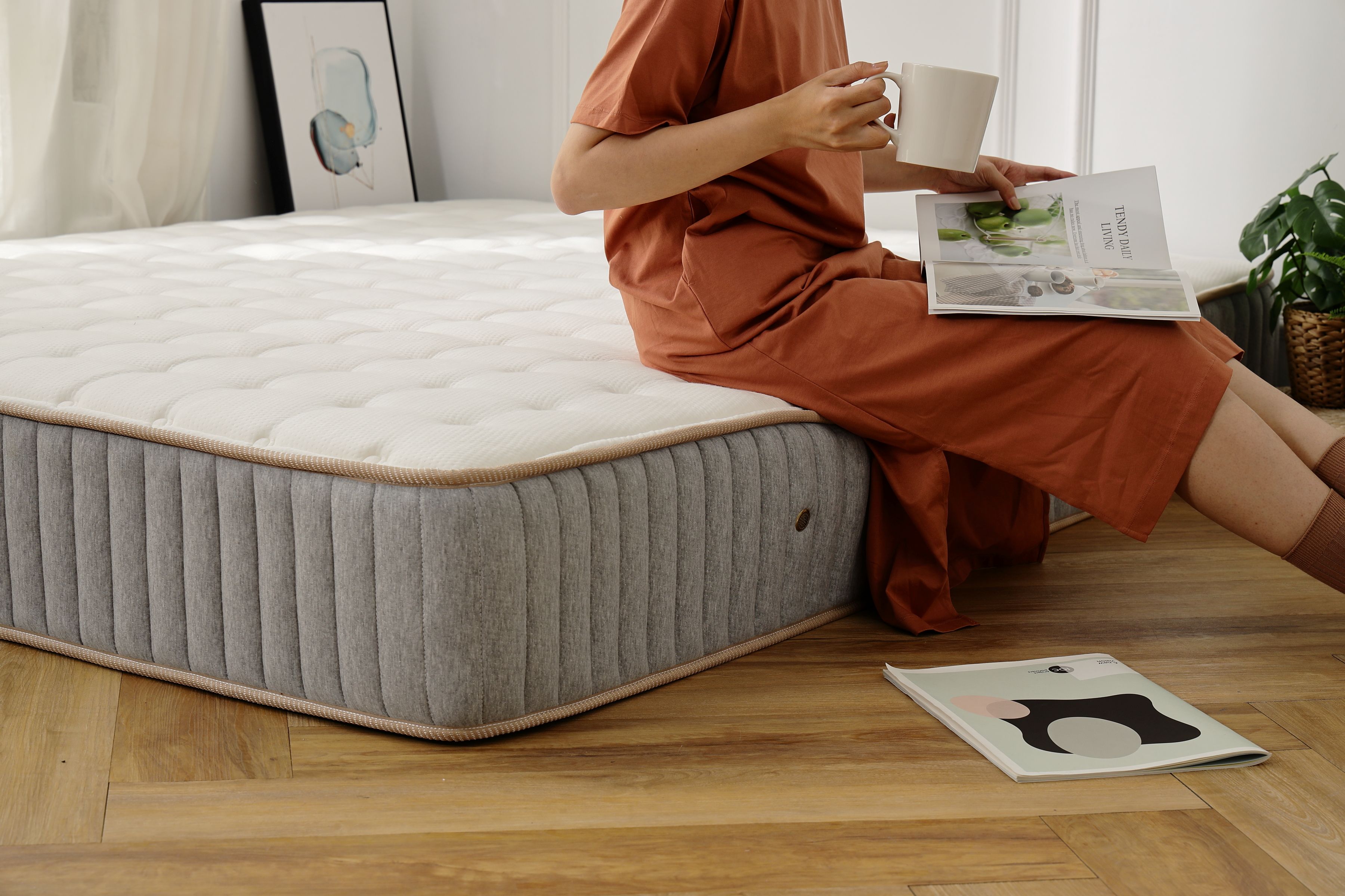 選擇大漢家具的獨立筒床墊，不用擔心新床有味道睡不好