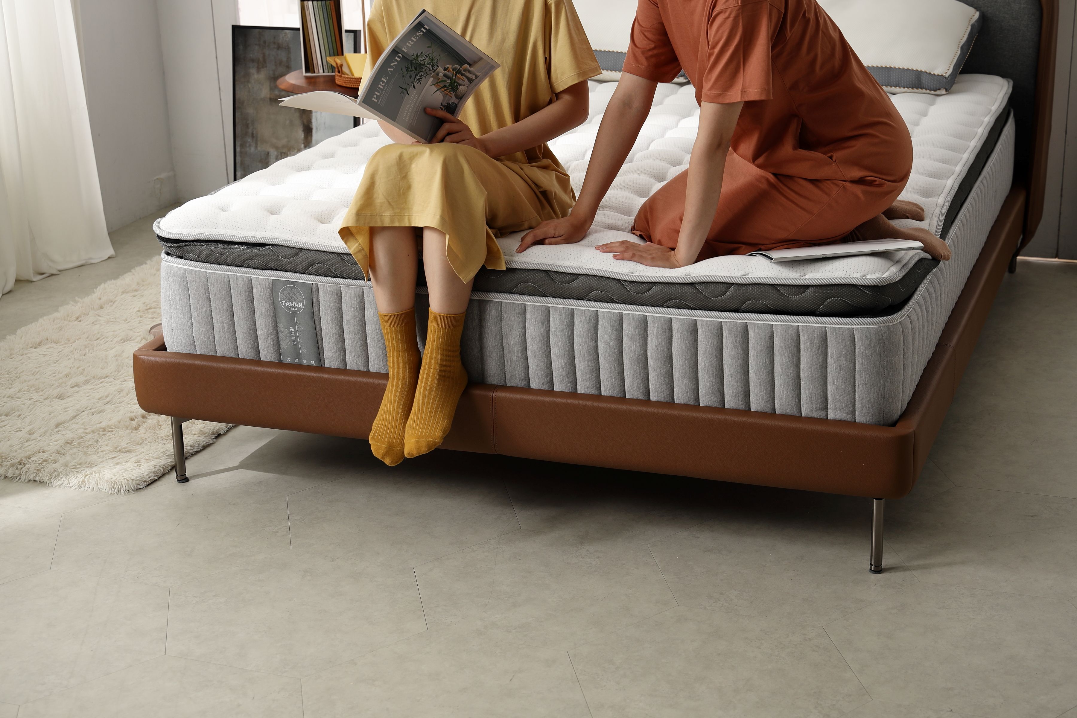 買獨立筒床墊就到大漢家具，再也不用擔心凹陷問題！