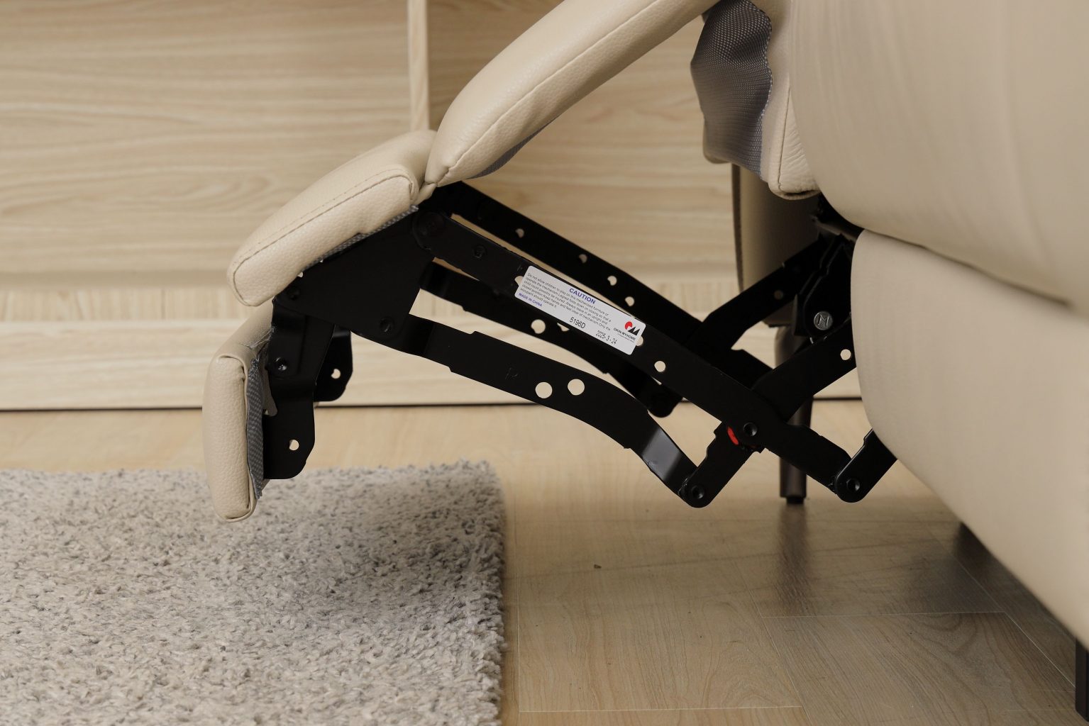 大漢家具嚴選靜音電機,讓你不用擔心夜晚使用打擾到別人!