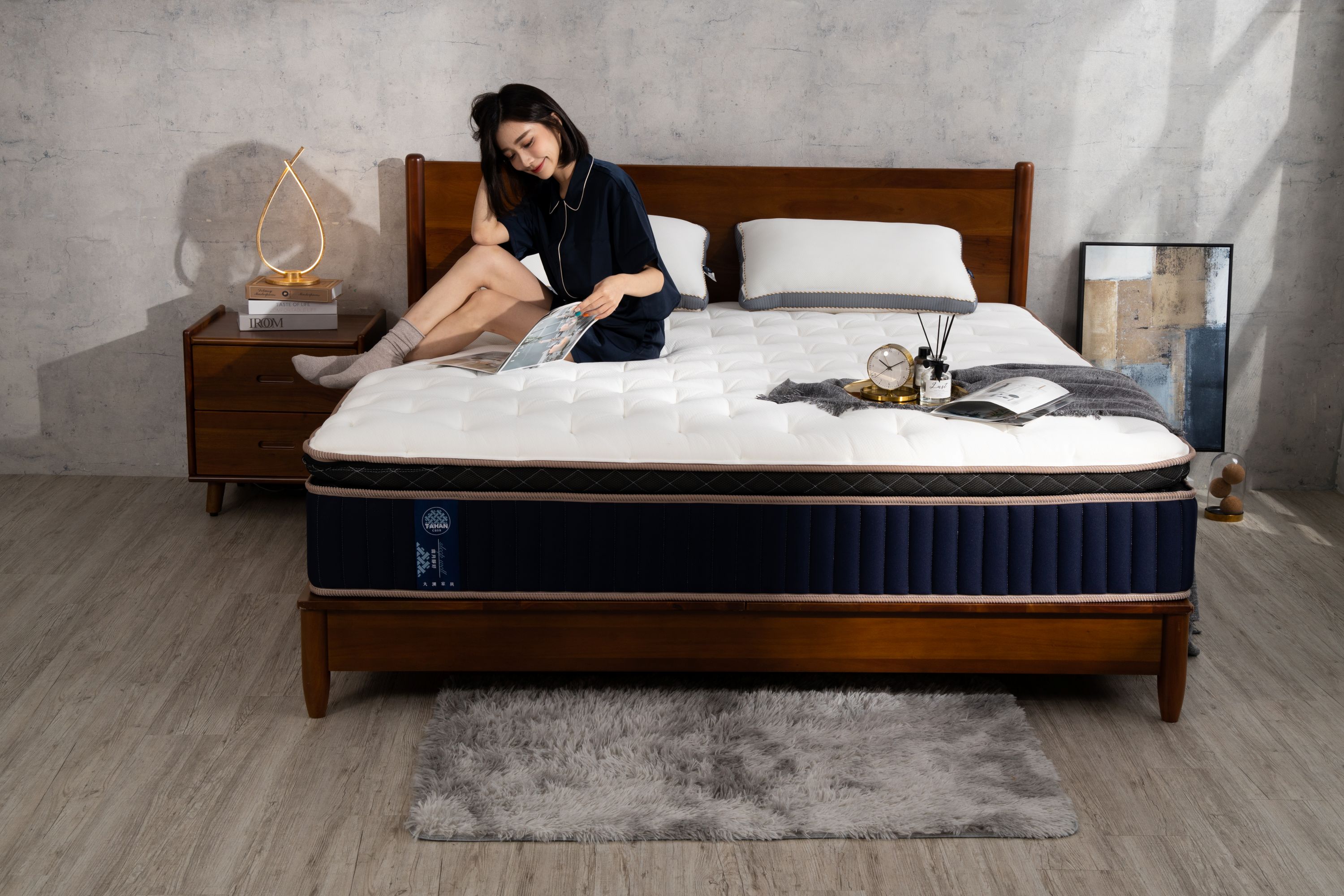買獨立筒床墊就到大漢家具