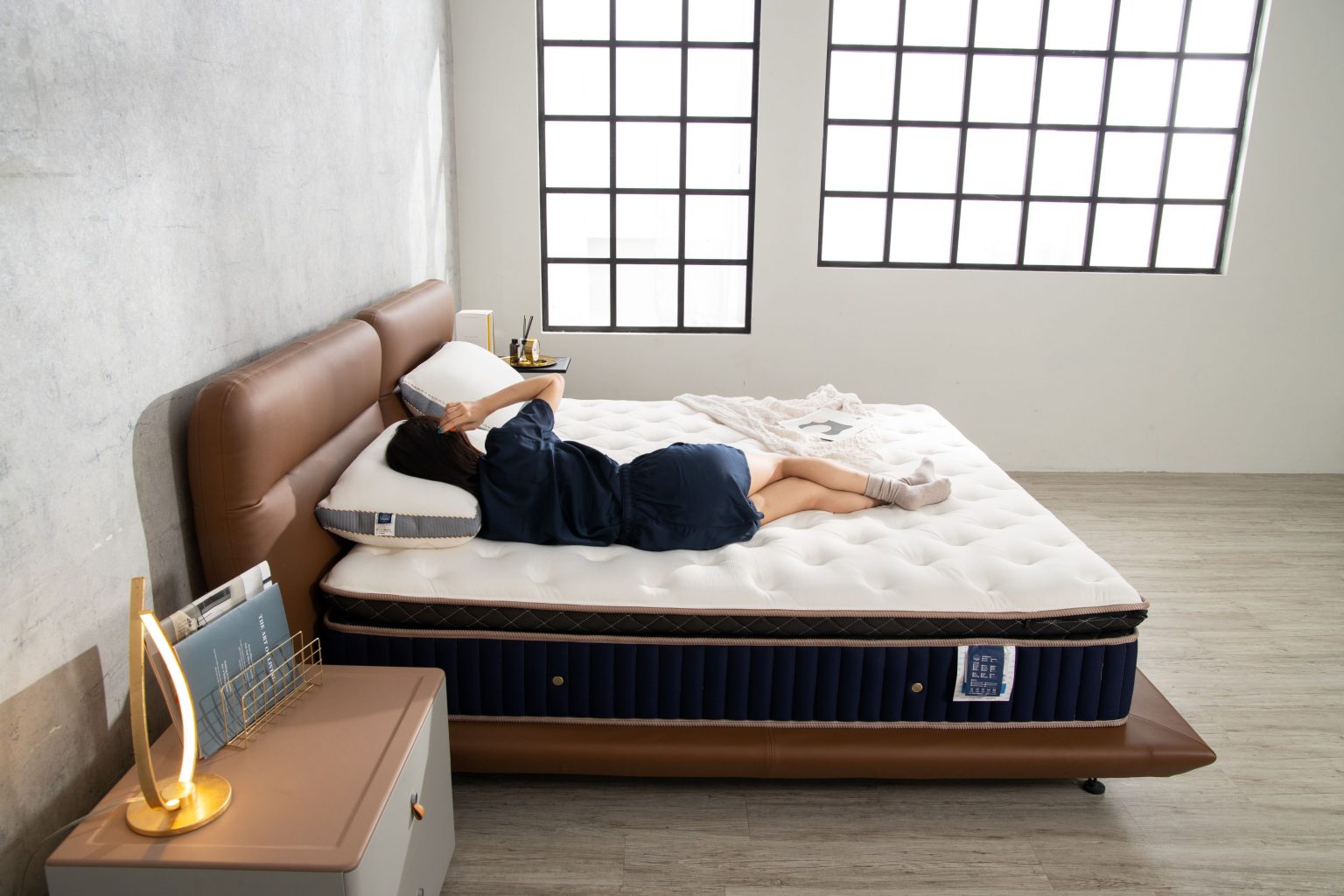 大漢家具的獨立筒床墊,讓你不用擔心睡了還腰痛!