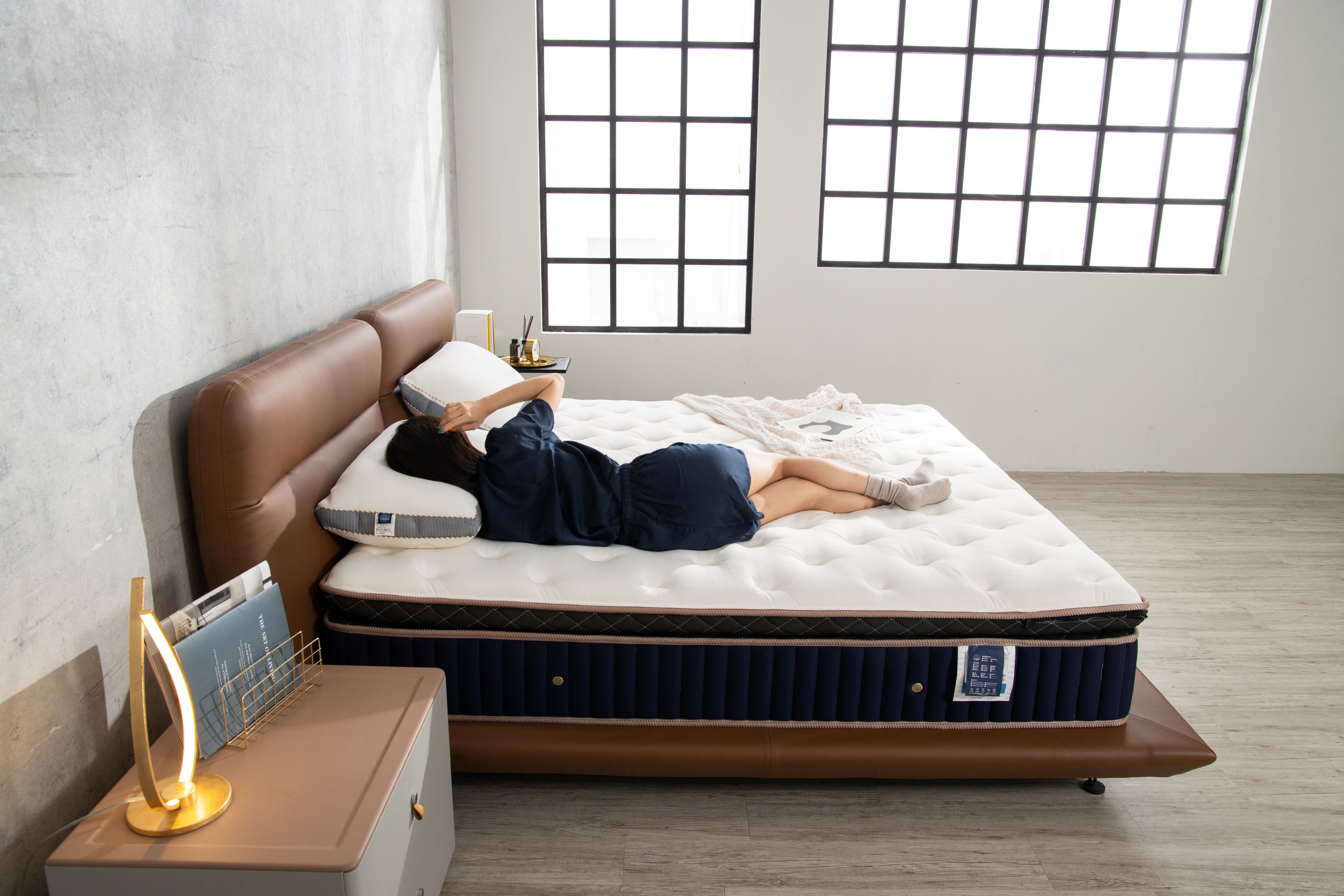 大漢家具的獨立筒床墊，讓你不用擔心睡了還腰痛！