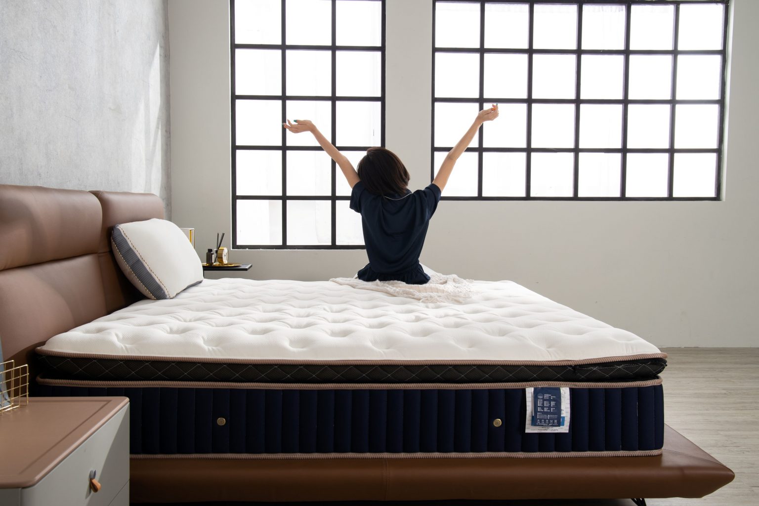 來大漢家具挑一張獨立筒床墊,許你一夜好眠