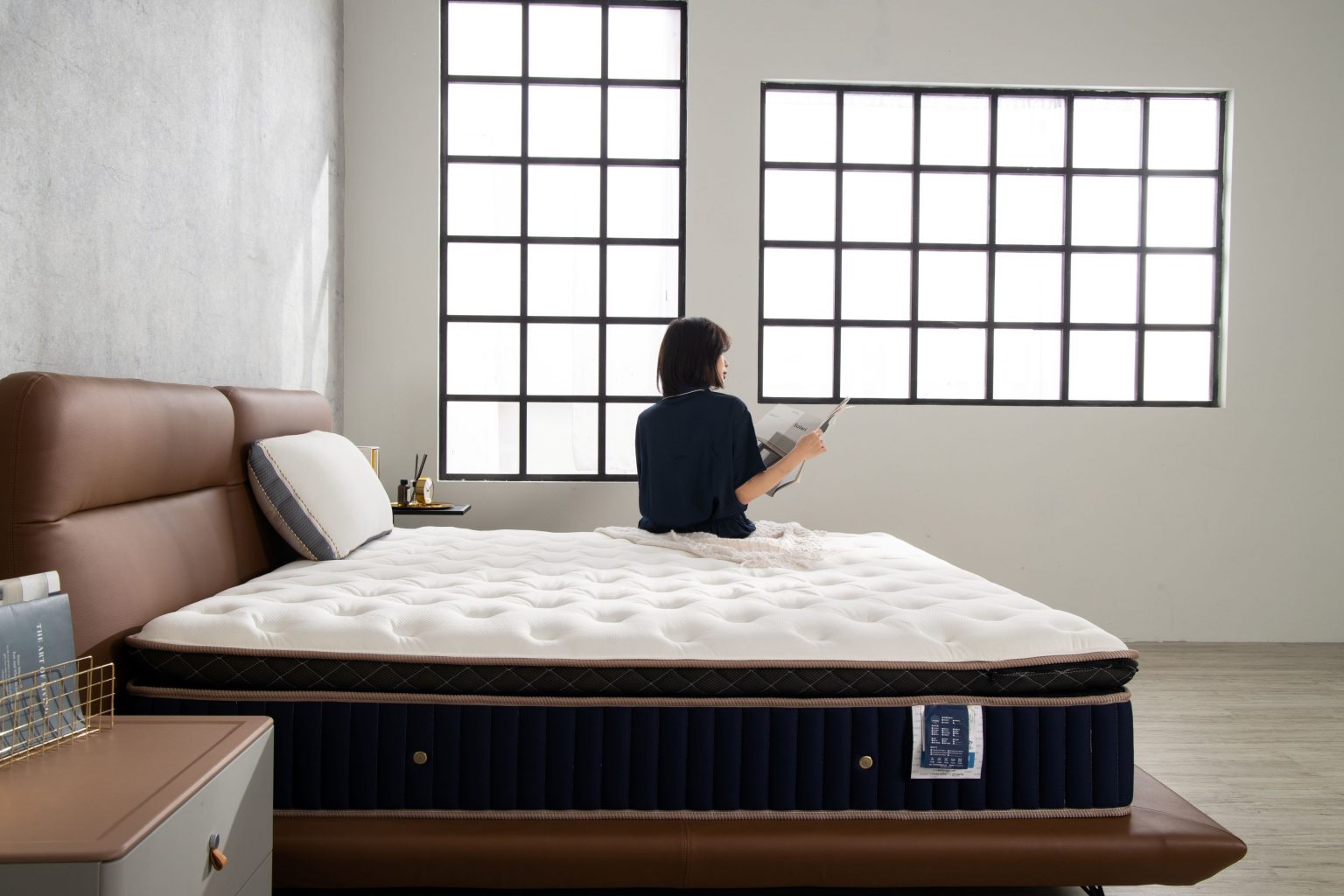 床太軟越睡越累嗎?趕快到大漢家具,挑一張舒服的獨立筒床墊帶回家!