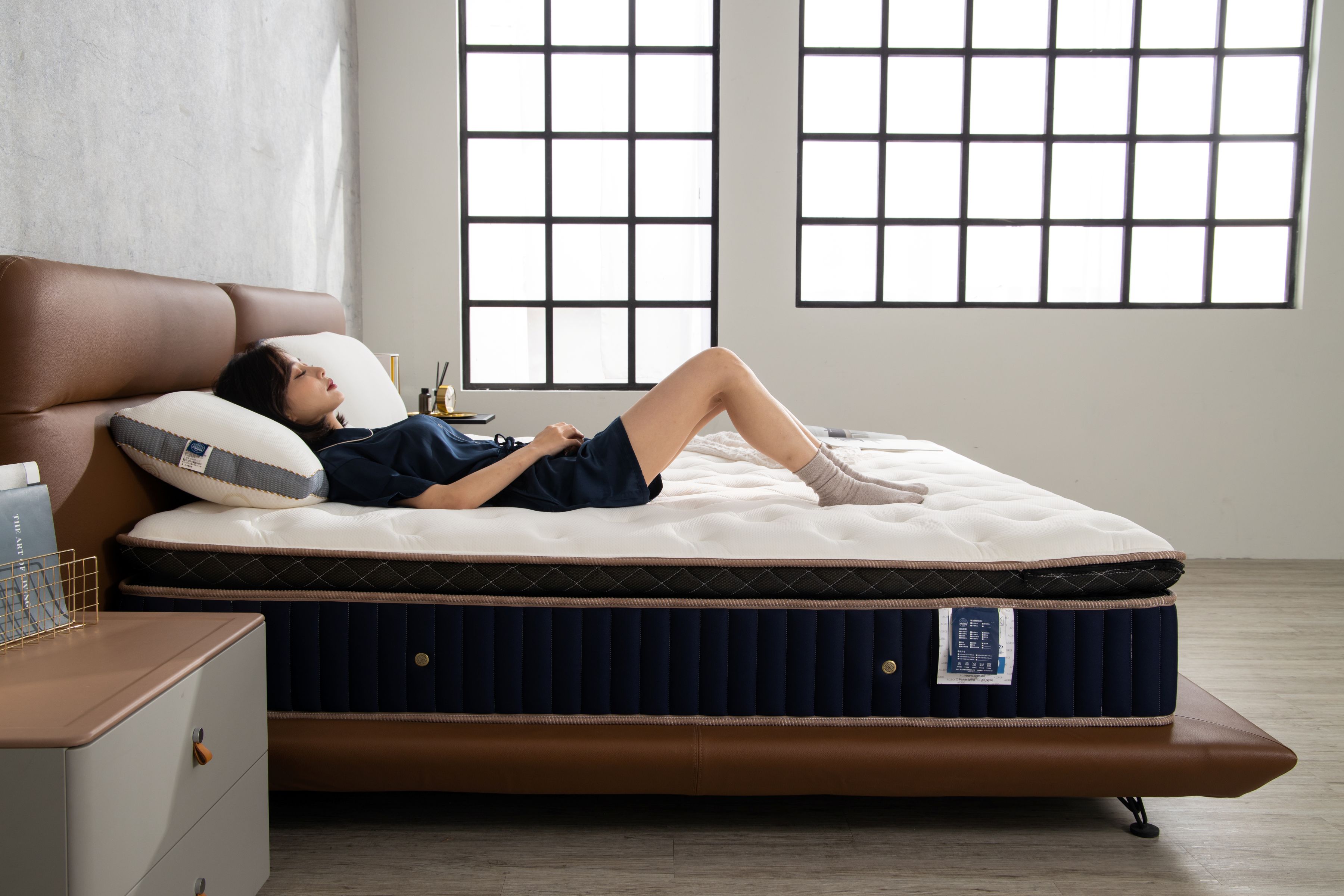 租屋的時候床墊太軟嗎？趕快來大漢家具挑一張好床墊帶回家吧！