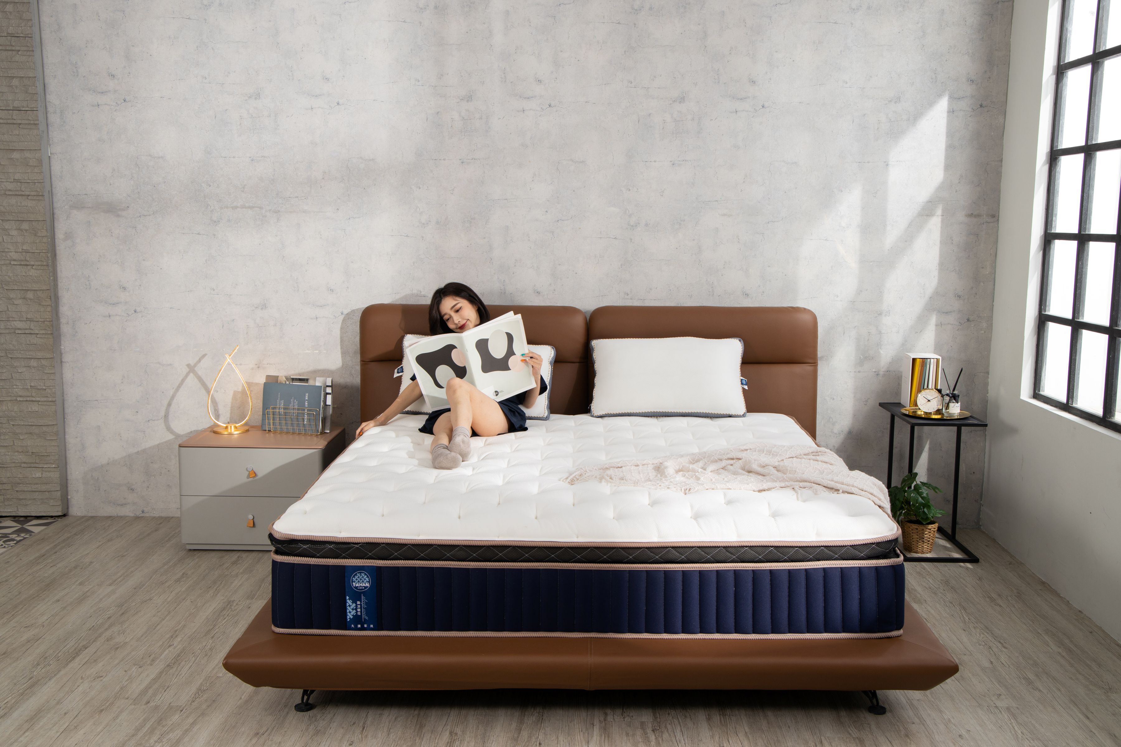 擔心新床墊有味道嗎？那就來大漢家具挑獨立筒床墊！
