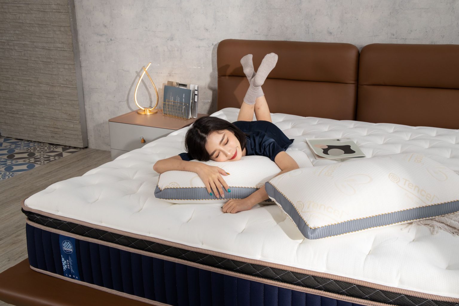 想找一張適合自己的獨立筒床墊嗎?來大漢家具就對了!