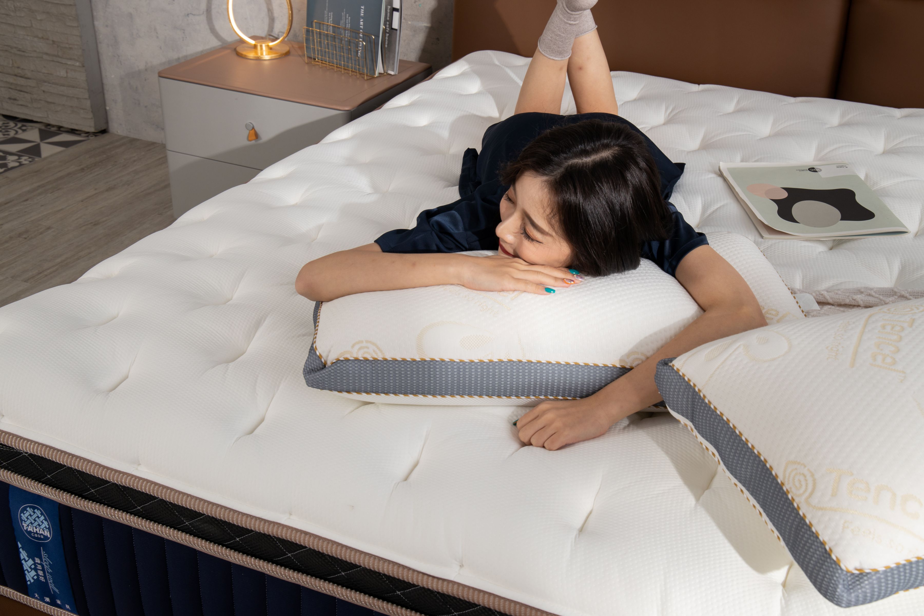 床太軟怎麼辦？換大漢家具的獨立筒床墊就對了！