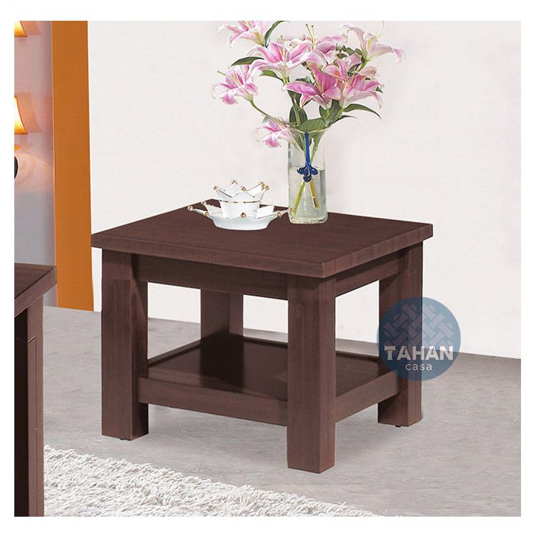 特瑞西2尺胡桃色日式小茶几 大漢家具