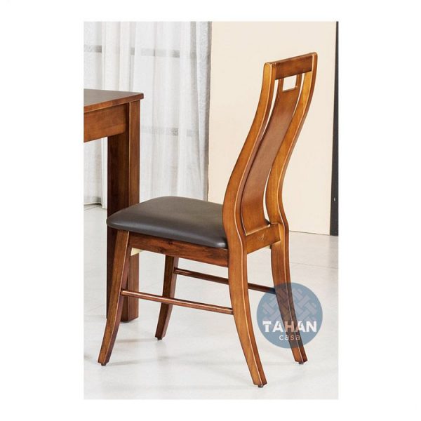 哈莉特柚木色餐椅 大漢家具