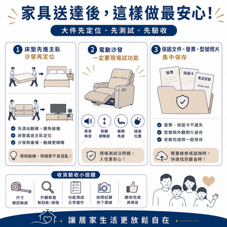 大漢家具提醒,年前入住規劃準備家具時,要先處理好這三件事,日後可以省下麻煩