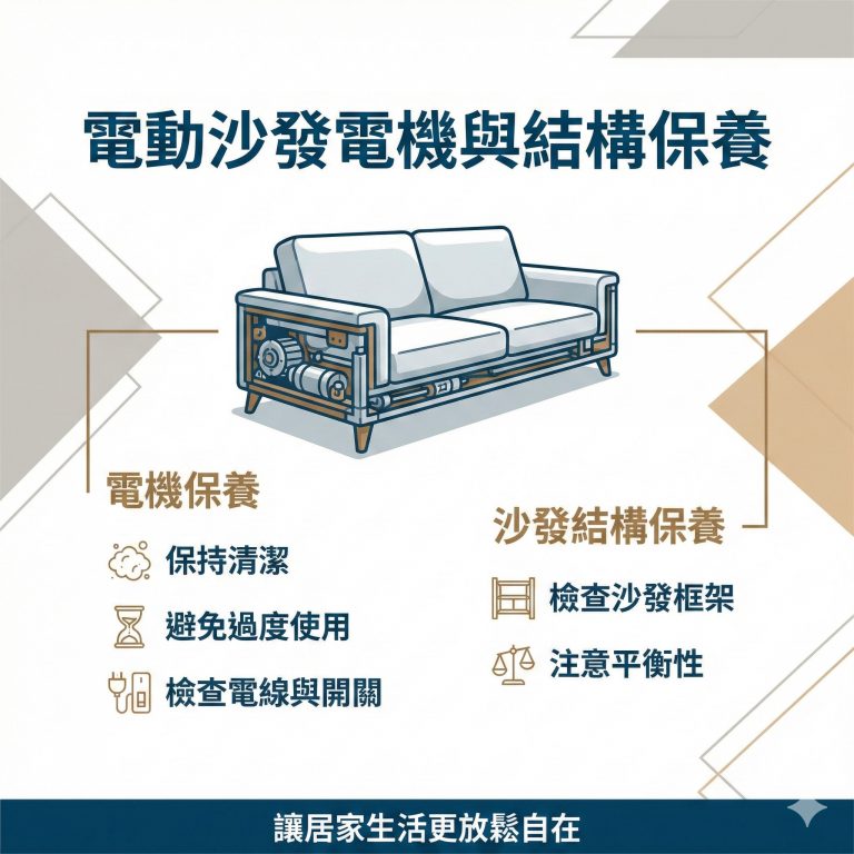 大漢家具建議，在平時使用電動沙發時，可以注意這些狀況，如果有出現異常，請立刻聯絡大漢家具客服處理