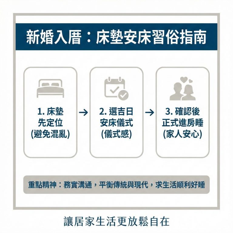 大漢家具建議，如果家中長輩會在意習俗，可以取折衷作法，以免吵架