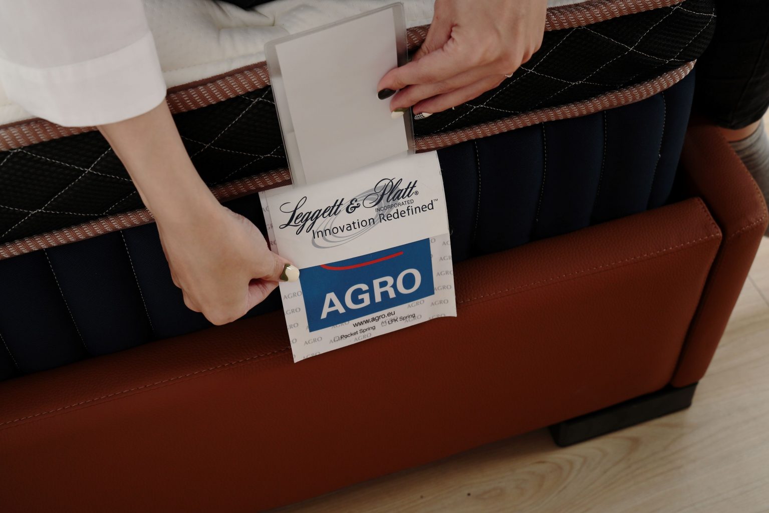 大漢家具歲月靜好系列採用AGRO獨立筒彈簧，好睡又耐用！