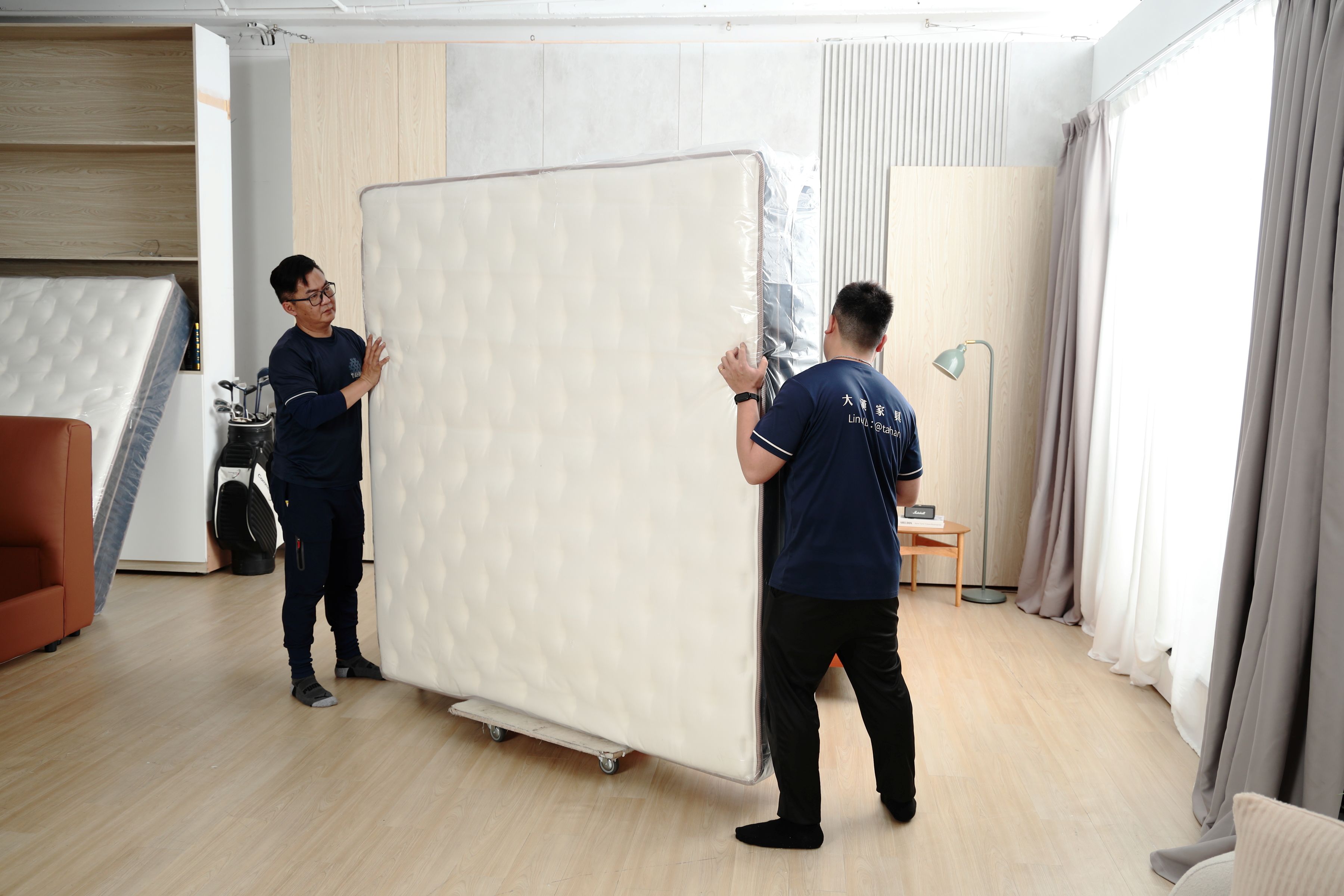 獨立筒床墊就選擇大漢家具，讓你不用擔心保養上的問題