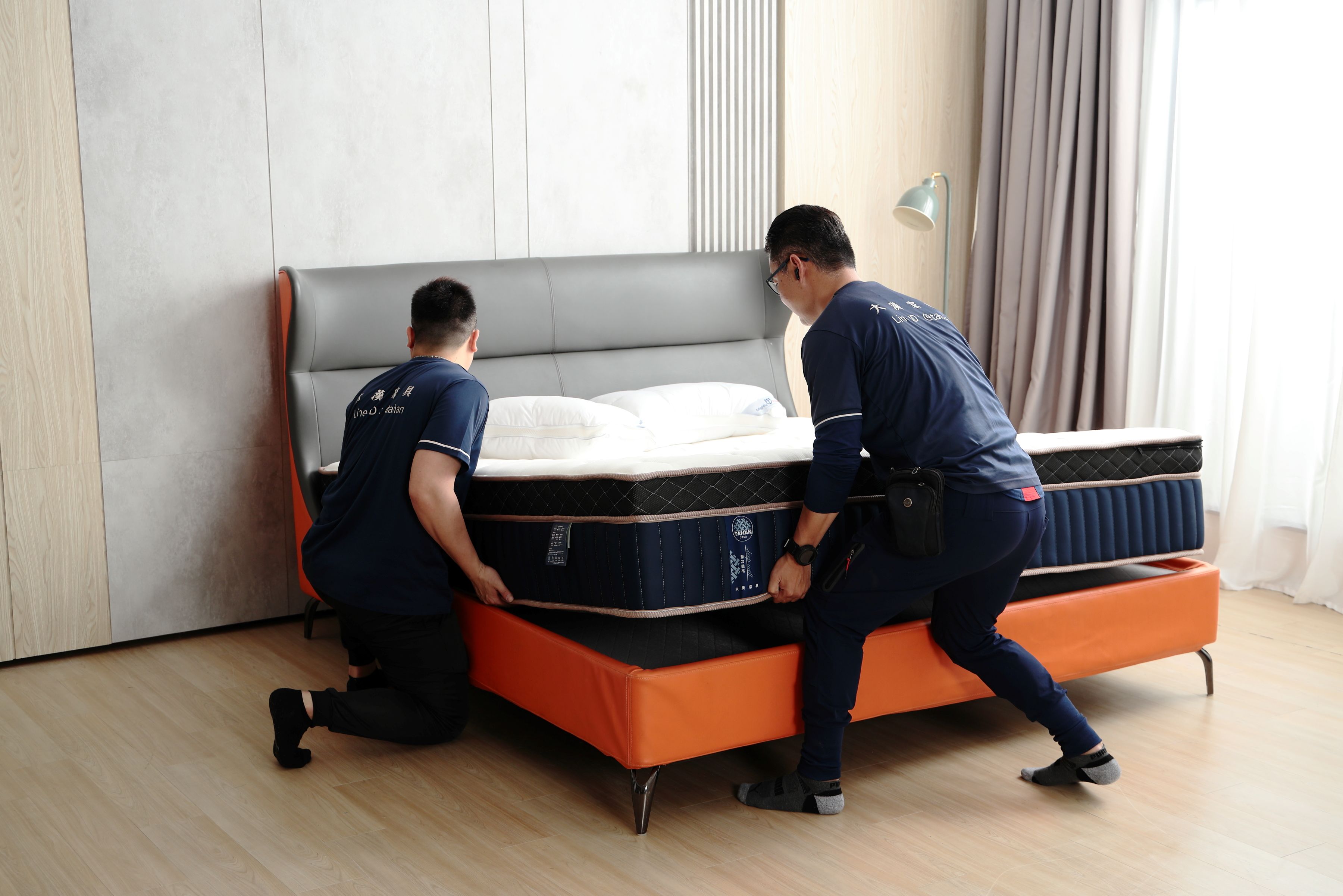 大漢家具自營工廠，可以從購買到售後服務一條龍包攬，是最具CP值的獨立筒床墊選項