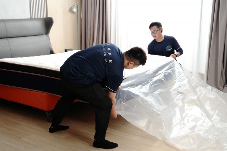 大漢家具可協助搬運獨立筒床墊