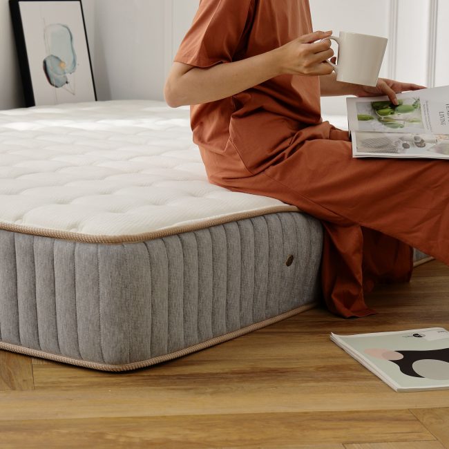選擇大漢家具的獨立筒床墊，不用擔心新床有味道睡不好