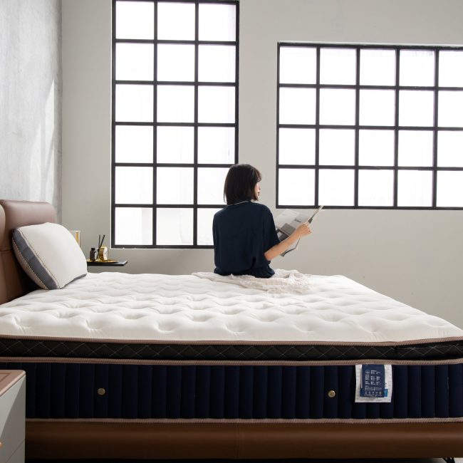 床太軟越睡越累嗎？趕快到大漢家具，挑一張舒服的獨立筒床墊帶回家！